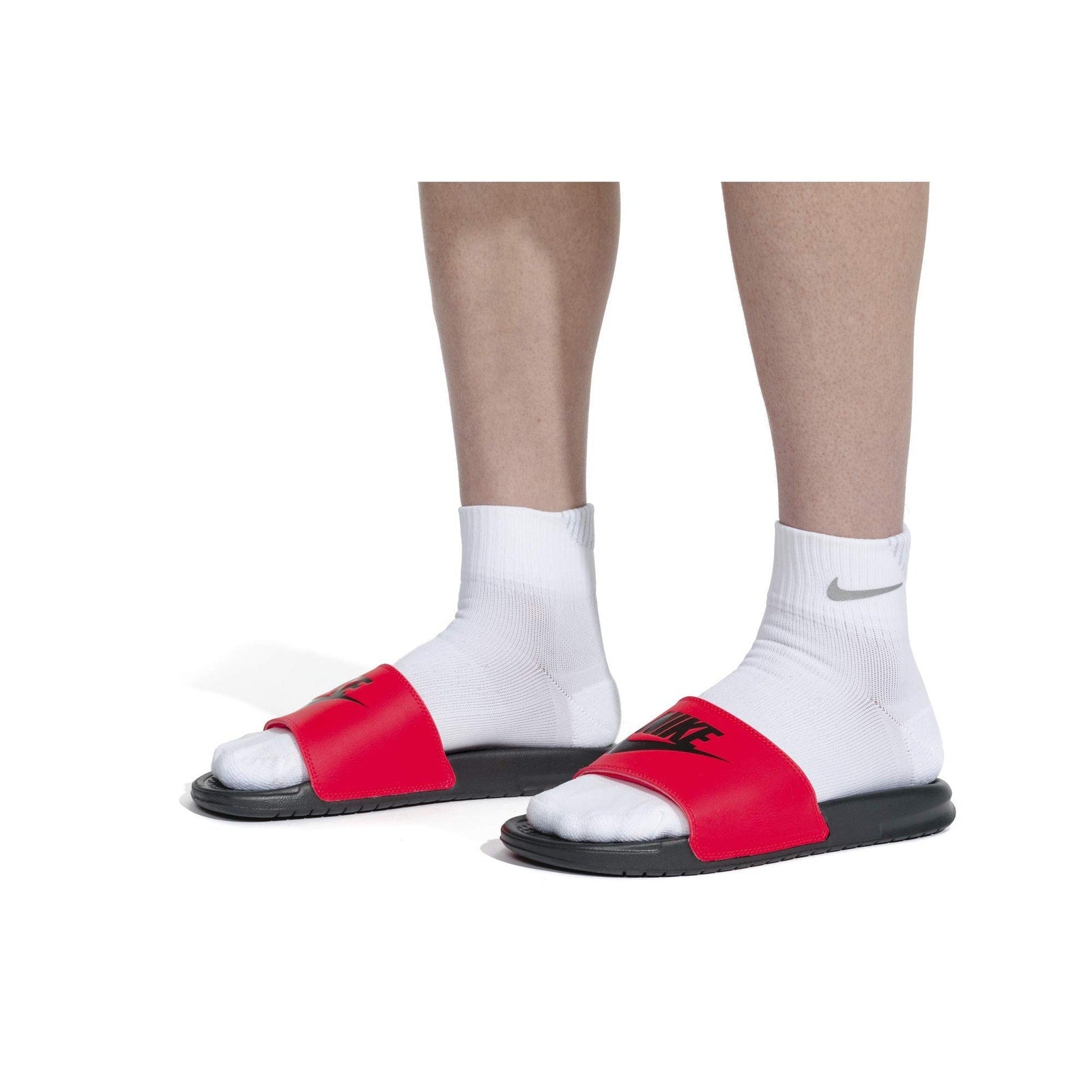 Nike Men sports sandals, Red Orbit/Black Anthracite Size 13