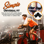 Bikeroo Comfort Bike Saddle Memory Foam Black