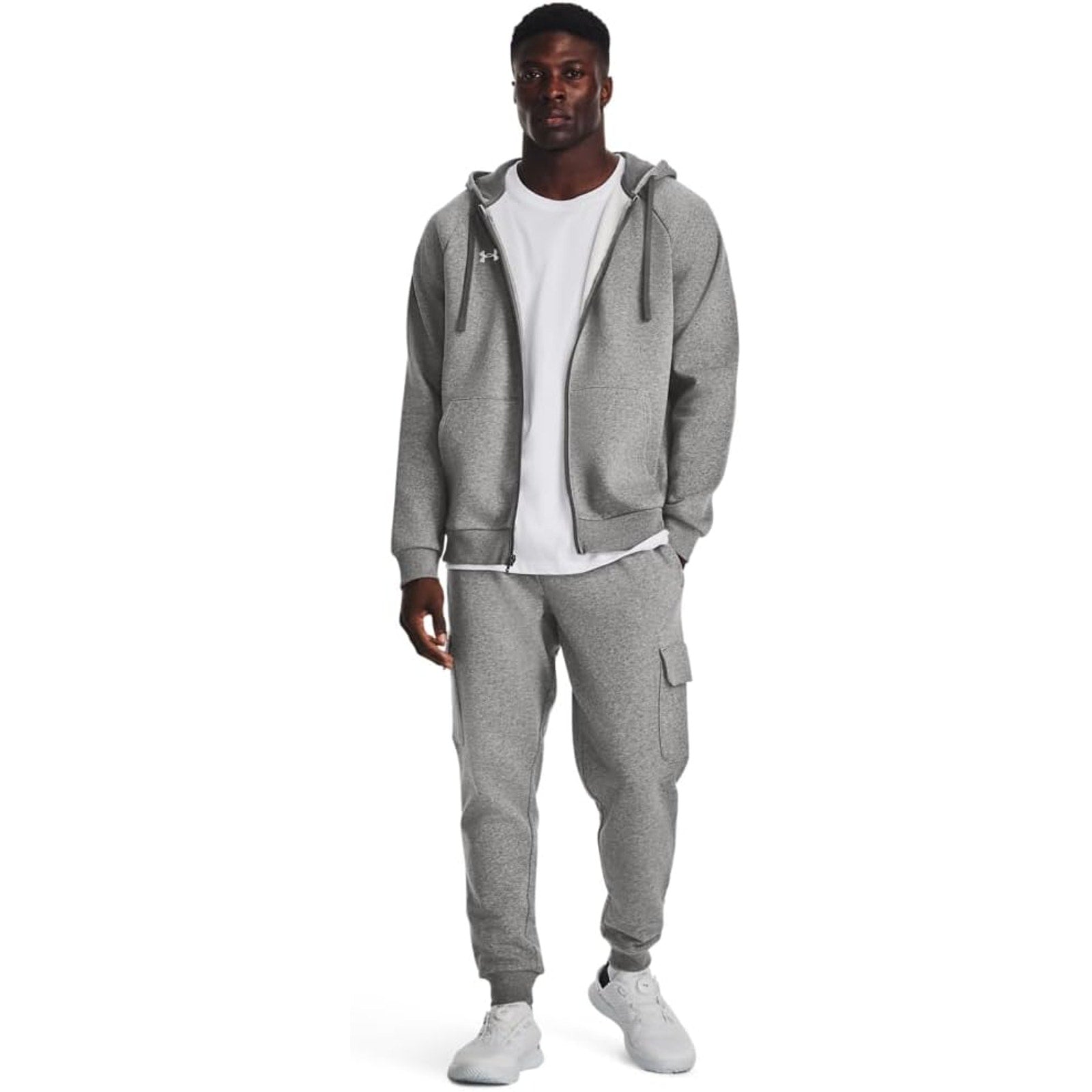 Under Armour Men Rival Fleece Full Zip Hoodie Size 3XL