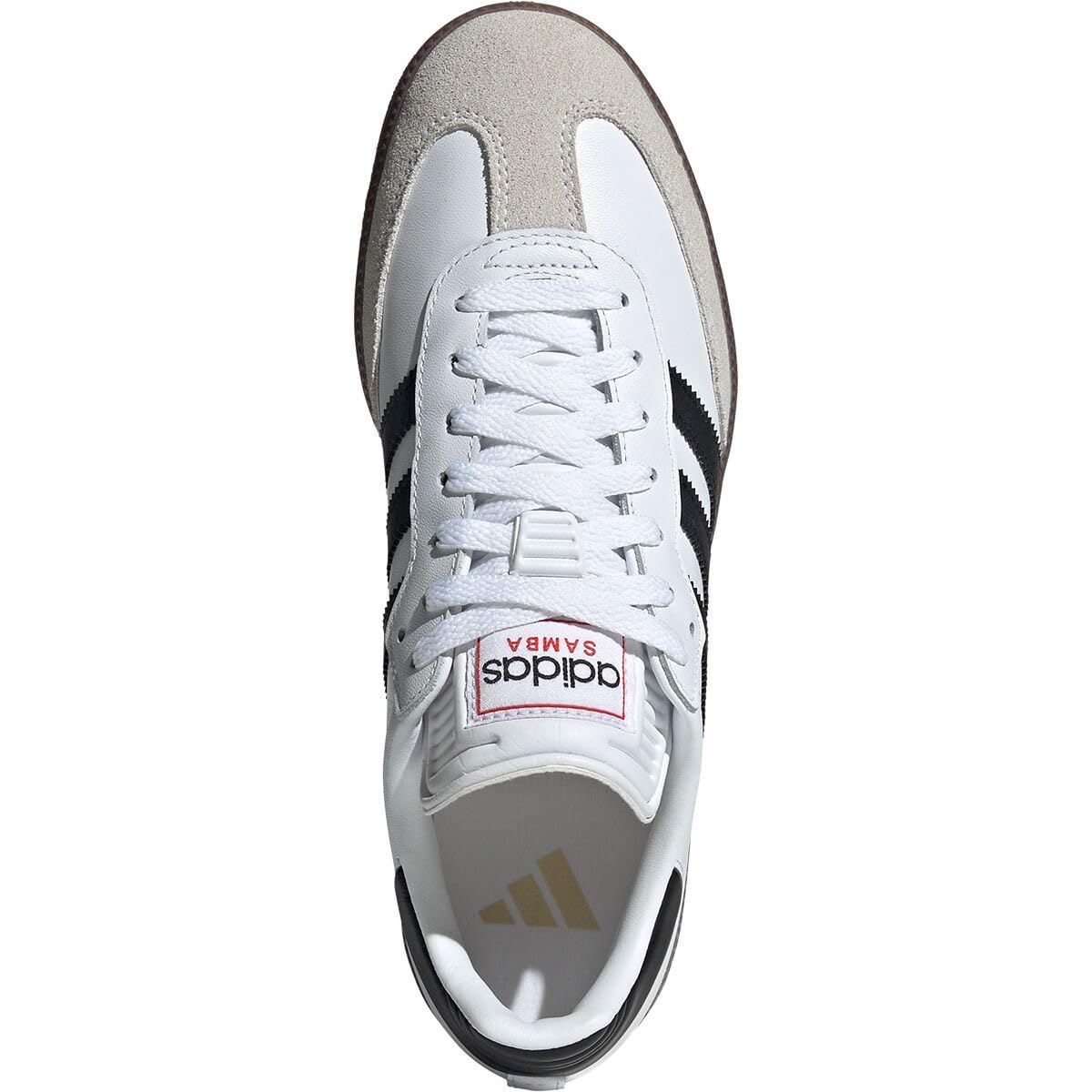 Adidas Unisex Samba Indoor Sneakers White Black Red Men 13 Women 14