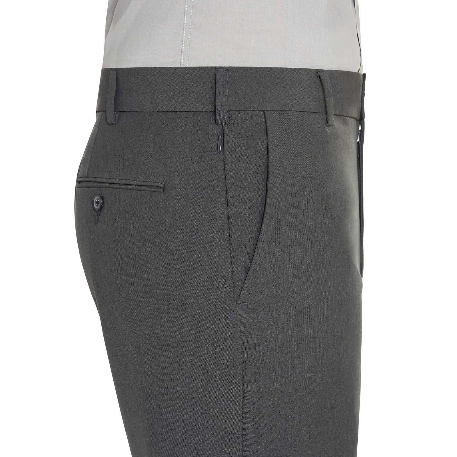 Van Heusen Men Flex 3 Dress Pants Charcoal 34x30