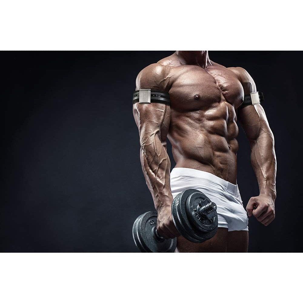 BFR Bands Blood Flow Restriction Bands 2 Inch Set of 2