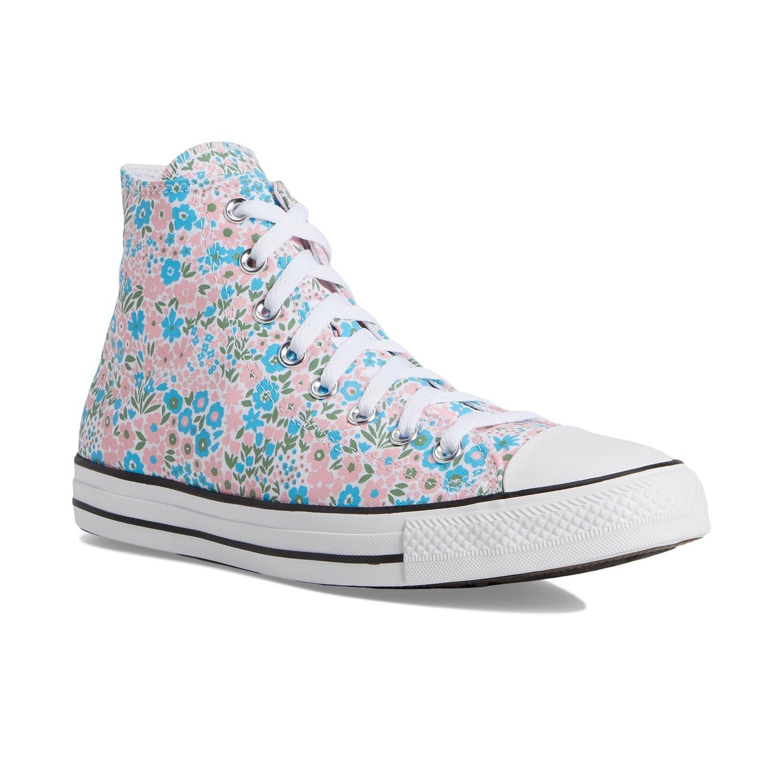 Converse Unisex Chuck Taylor High-Top White/Blue Size Men 5 Women 7