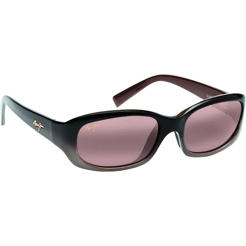 Maui Jim Unisex PUNCHBOWL Sunglasses Chocolate/Rose Rectangle