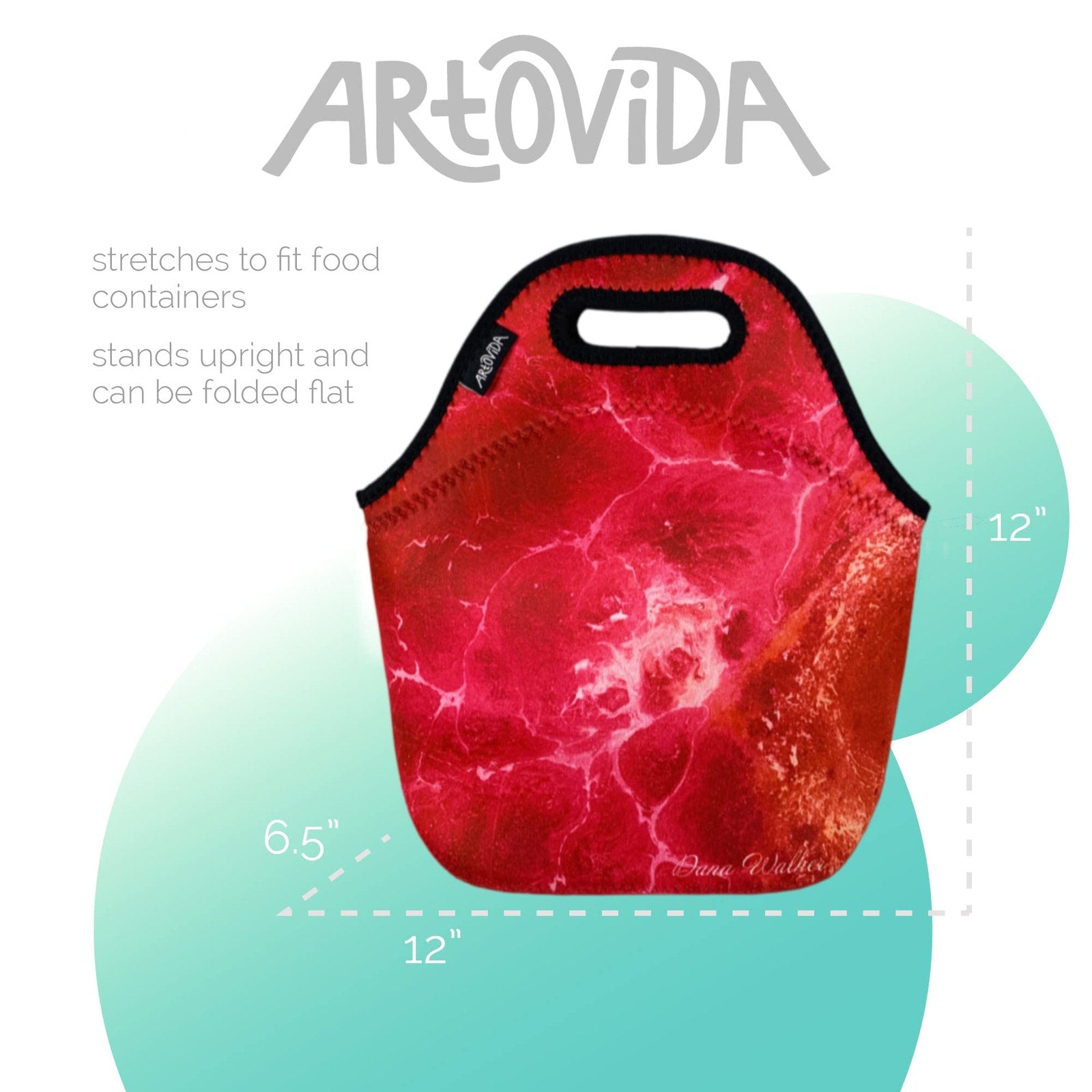 Artovida Dyumat Neoprene Insulated Lunch Bag – Classic