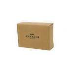 Coach Women Crossgrain Leather Corner Zip Wristlet