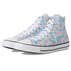 Converse Unisex Chuck Taylor High-Top White/Blue Size Men 5 Women 7