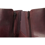 Clarks Women Maye Palm Fashion Boot Bordeaux Leather Size 10