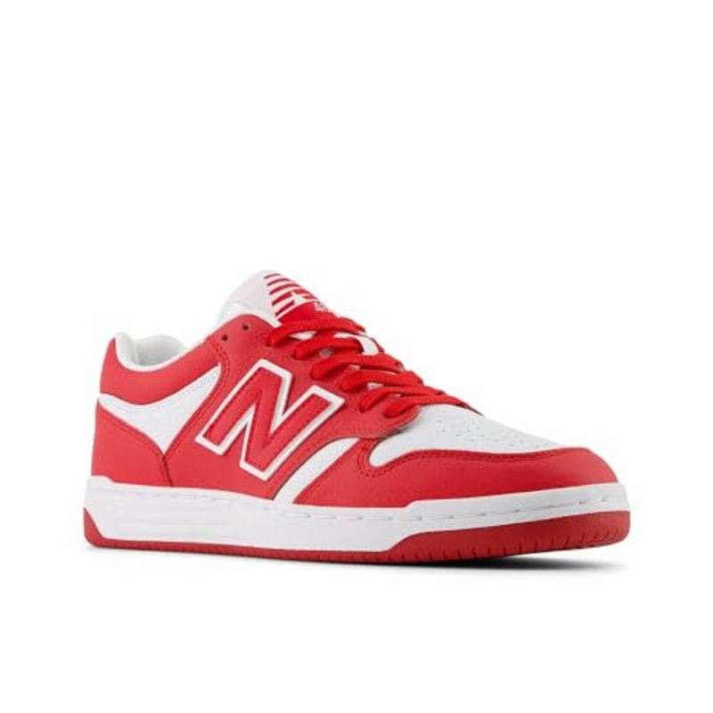 New Balance Men 480 V1 Sneakers Team Red/White