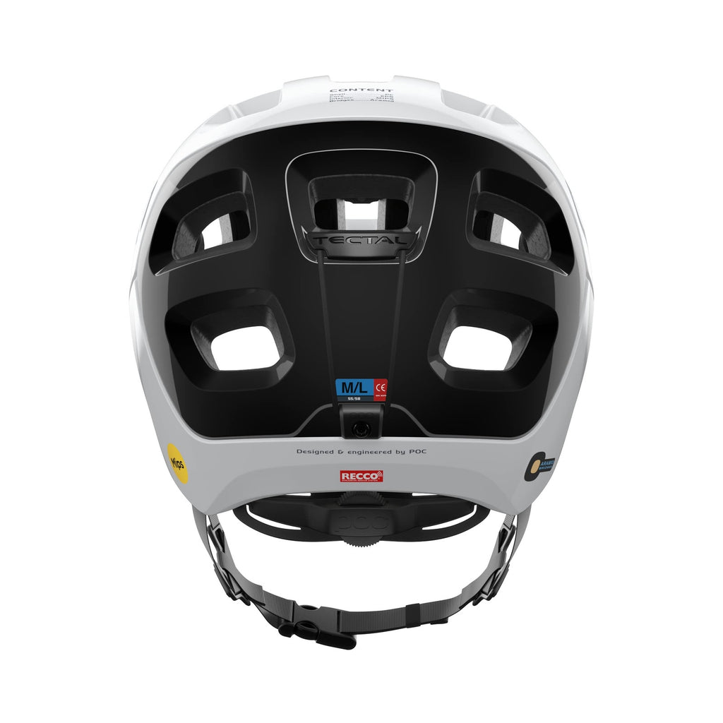 POC Tectal Race MIPS Bike Helmet White/Black Size S