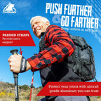 TrailBuddy 7075 Aluminum Trekking Poles