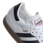 Adidas Unisex Samba Indoor Sneakers White Black Red Men 13 Women 14