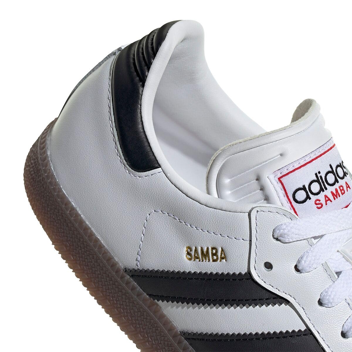 Adidas Unisex Samba Indoor Sneakers White Black Red Men 13 Women 14