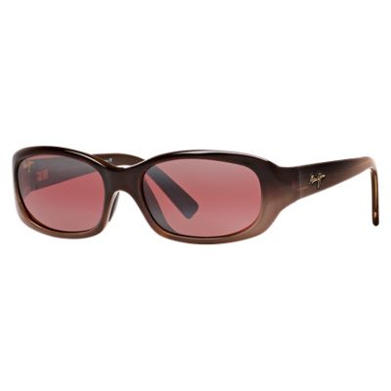 Maui Jim Unisex PUNCHBOWL Sunglasses Chocolate/Rose Rectangle