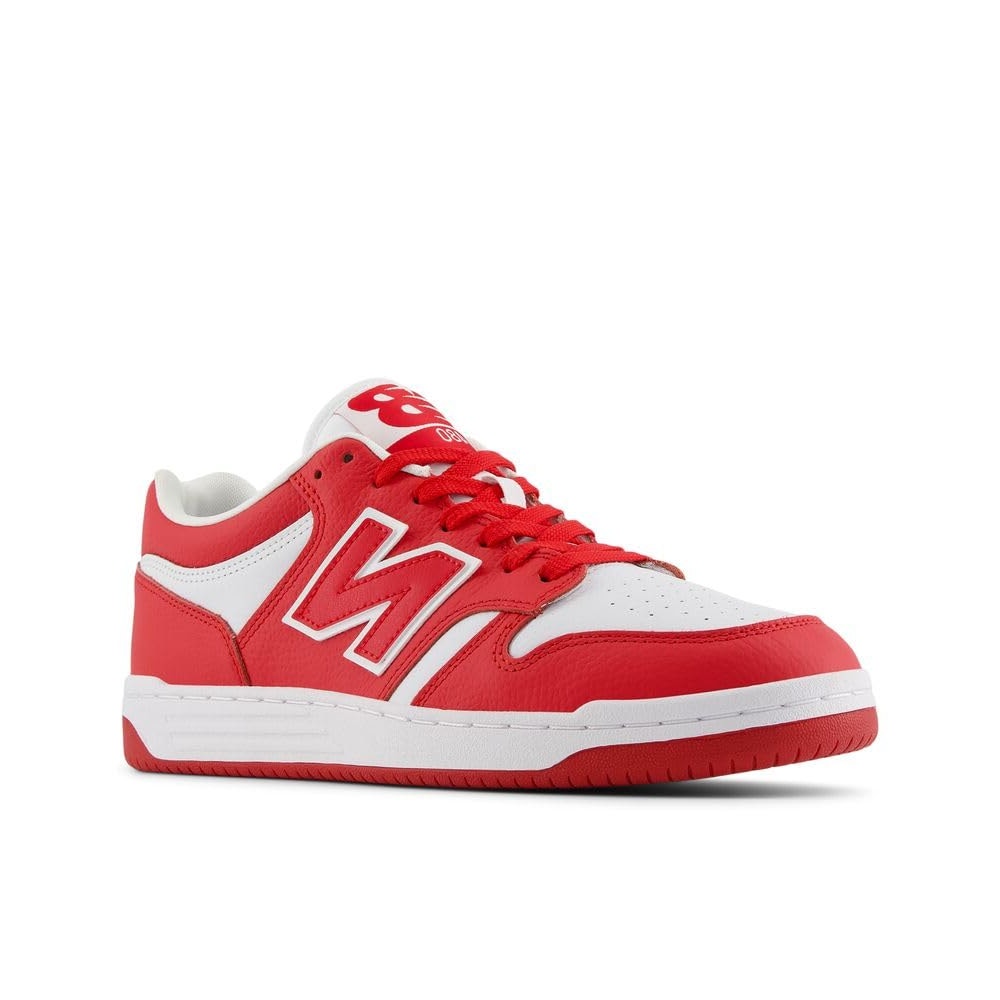 New Balance Men 480 V1 Sneakers Team Red/White