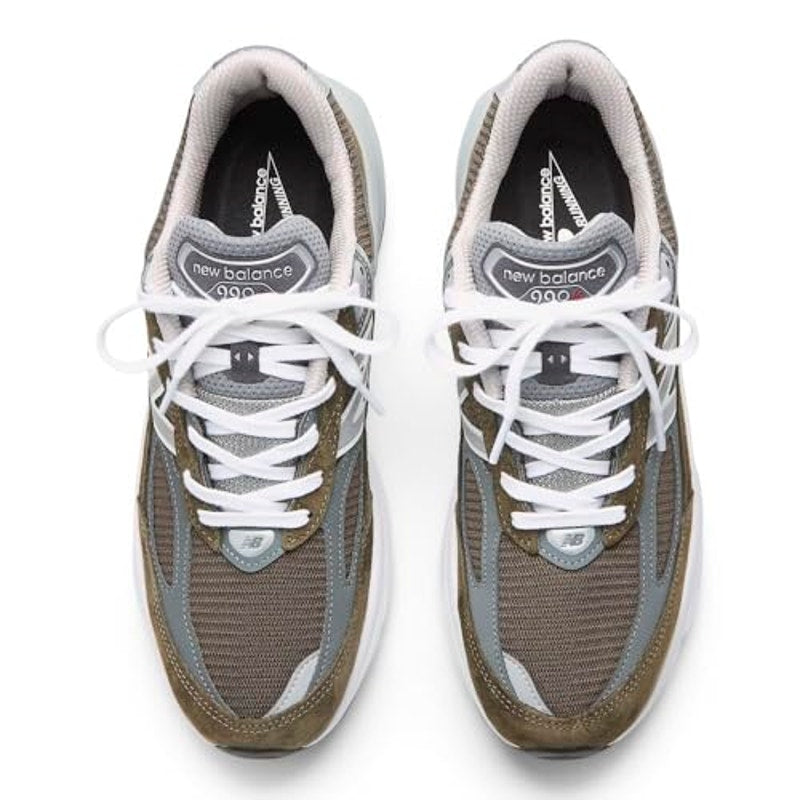 New Balance Unisex 990v6 Sneaker Olive/Grey Size 9 Men/10.5 Women XW