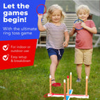 Elite Sportz Ring Toss Game for Family – Outdoor Lawn Toy