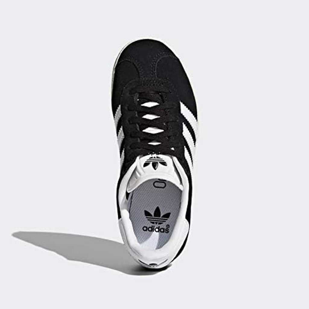 Adidas Originals Gazelle Black/White/Gold Big Kid