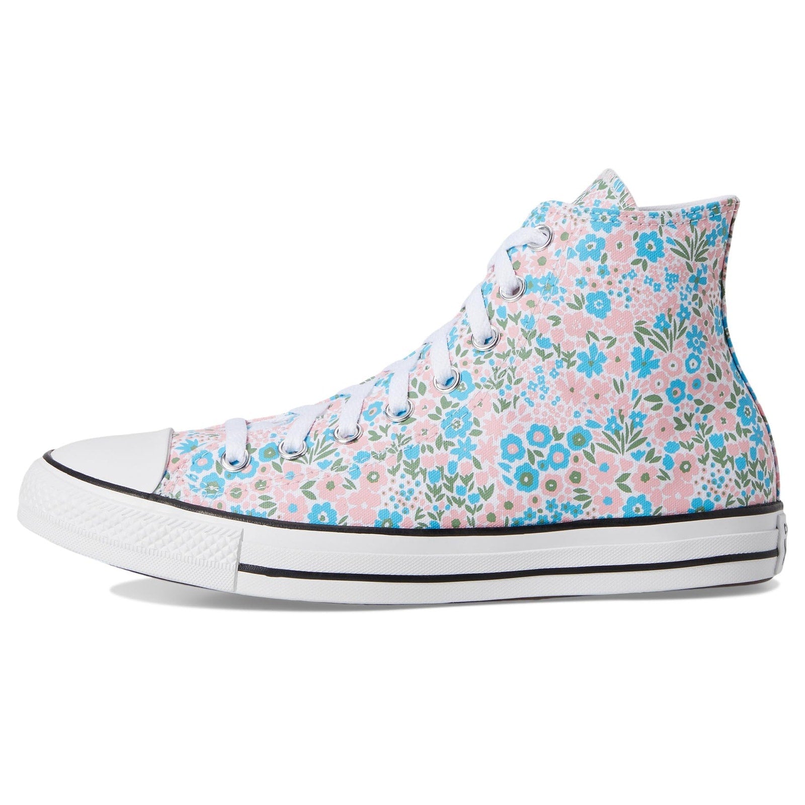 Converse Unisex Chuck Taylor High-Top White/Blue Size Men 5 Women 7