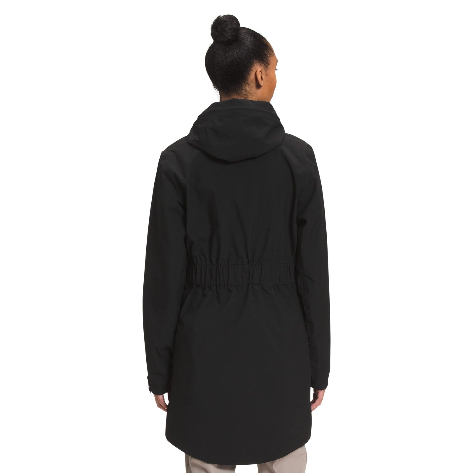 The North Face City Breeze Parka Women Rain Jacket Black Size XS