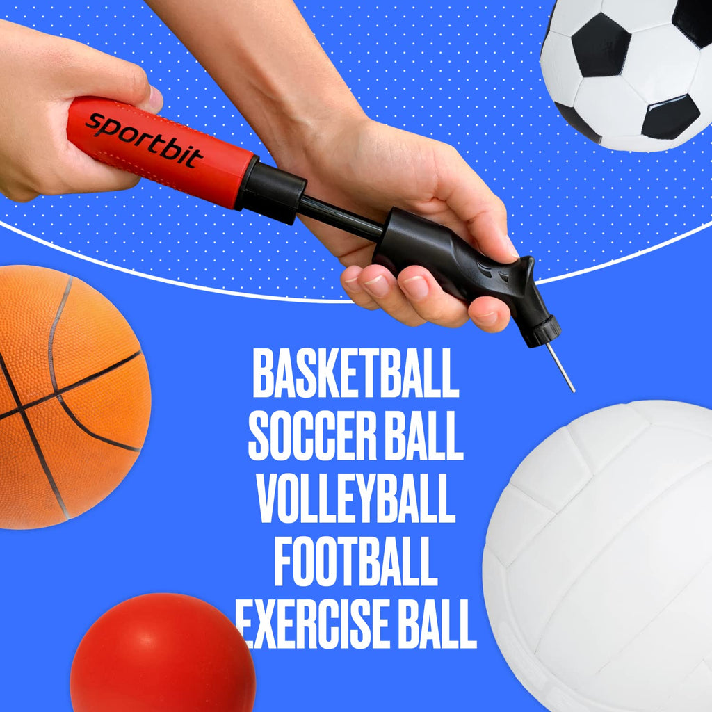 SPORTBIT Exercise Ball Pump with 5 Needles