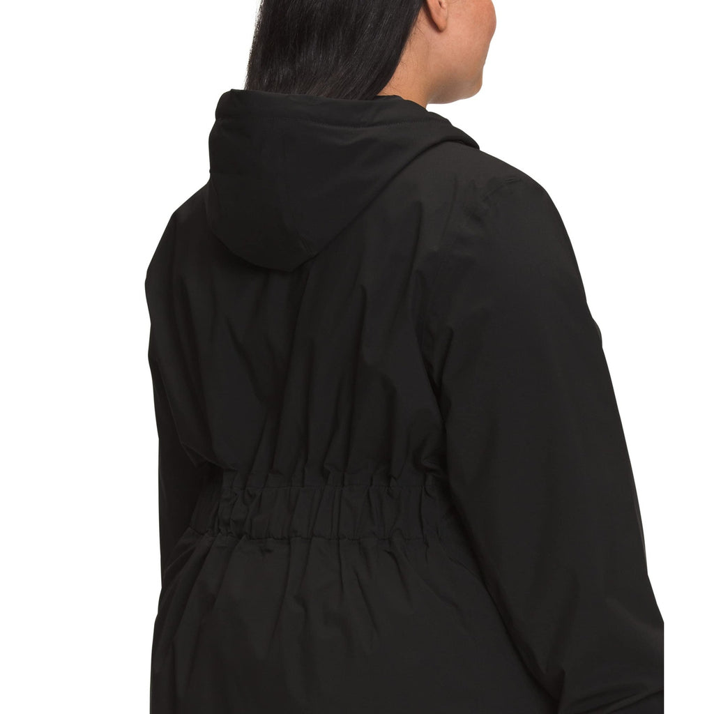 The North Face City Breeze Parka Women Rain Jacket Black Size XS
