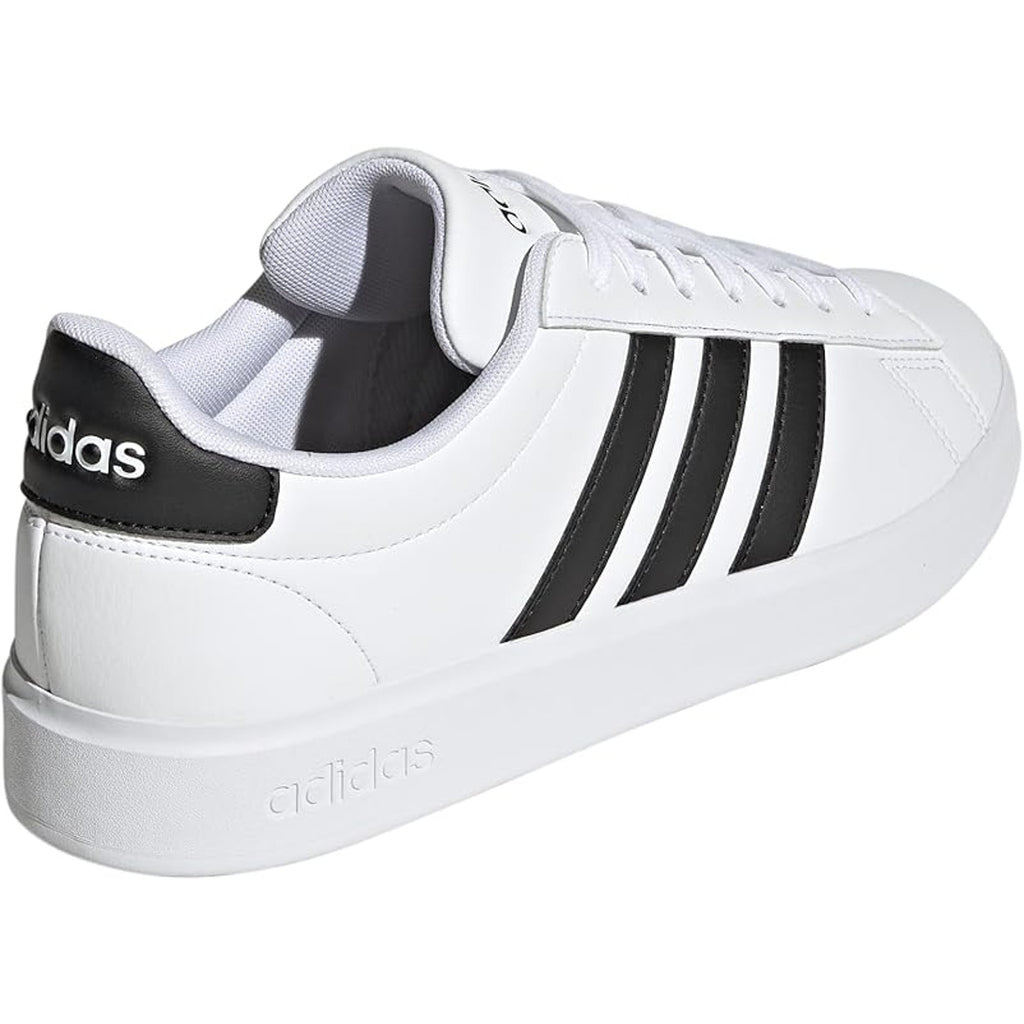 Adidas Men Sneakers from Finish Lin White/Black