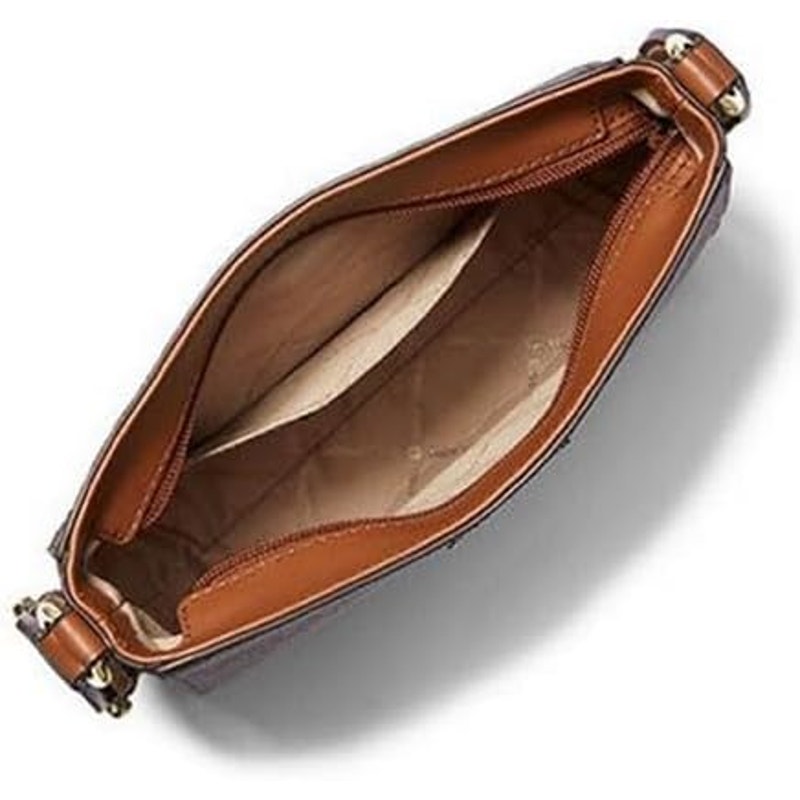 Michael Kors Women Jet Set Travel Small Signature Logo Messenger Bag