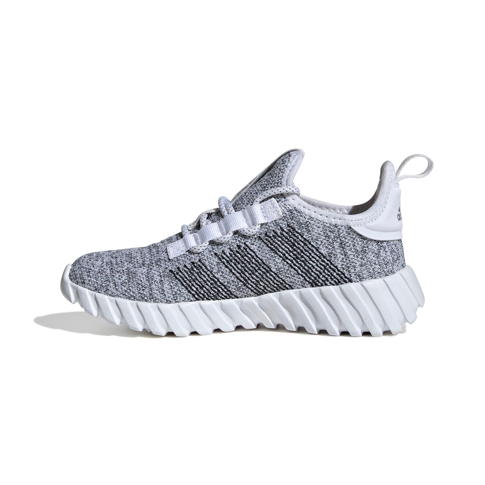 Adidas Kids Kaptir Flow Sneakers White/Black Silver 2.5