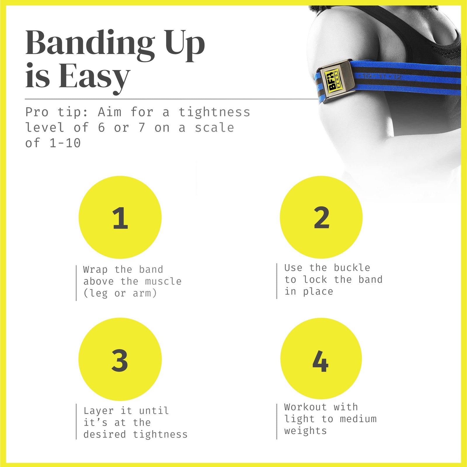 BFR Bands Pro Blood Flow Restriction Training Bands