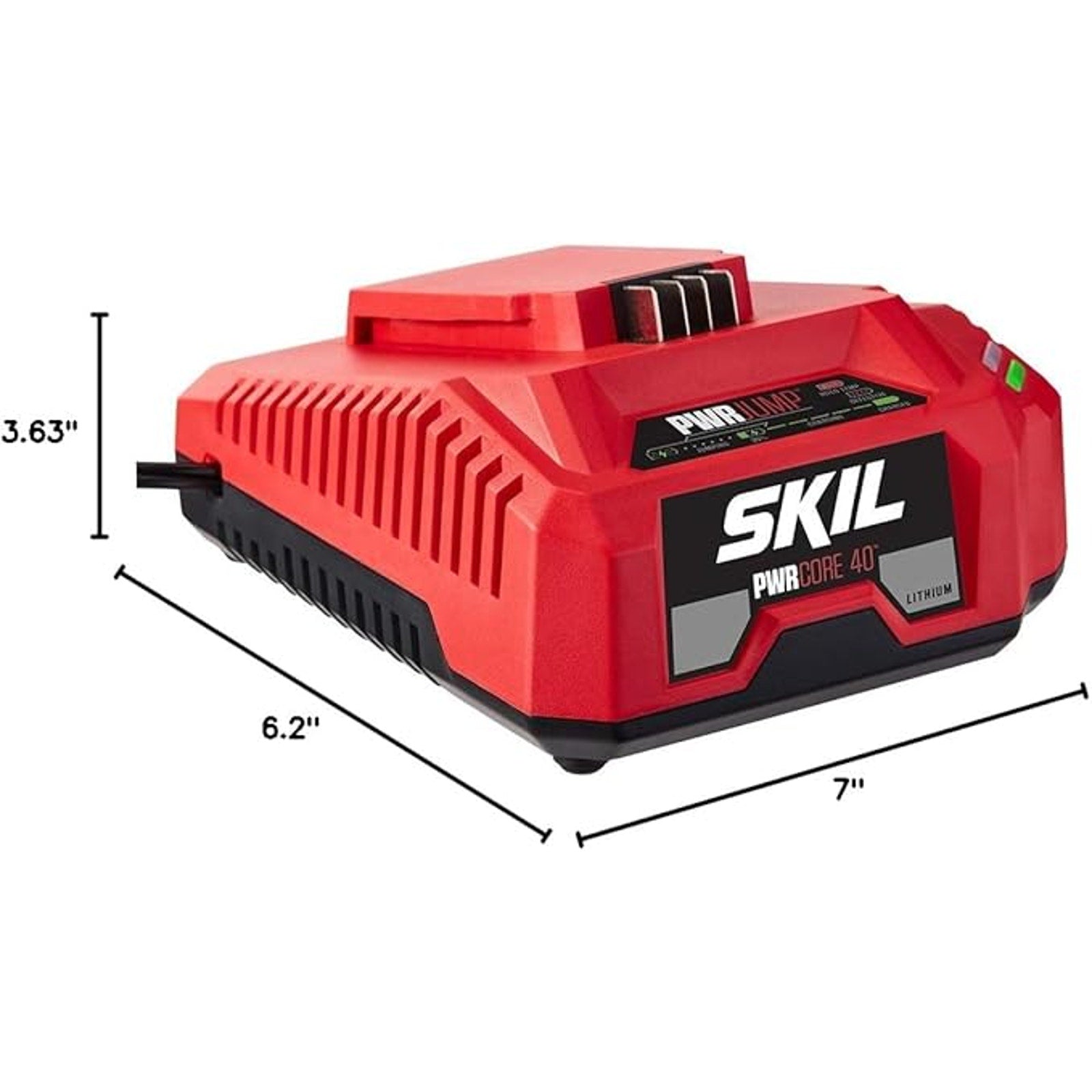 SKIL SC5364-00 PWRJump 150W 40V PWRCore Fast Charger Red One Size