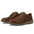 Clarks Men Gravelle Low Tan Leather 8 Wide