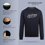MCGREGOR Men Sweatshirt Cotton Crewneck Graphic Pullover Size Medium