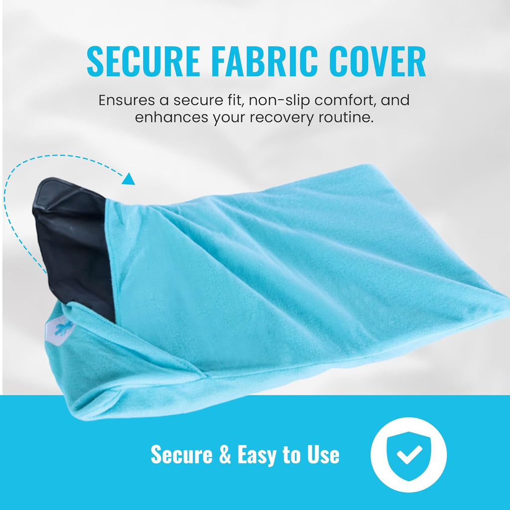 ICEWRAPS Ice Pack Fabric Cover 10x14 Reusable Sleeve