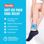 ICEWRAPS 3x5 Reusable Ice Packs Hot Cold Therapy 6 Pack