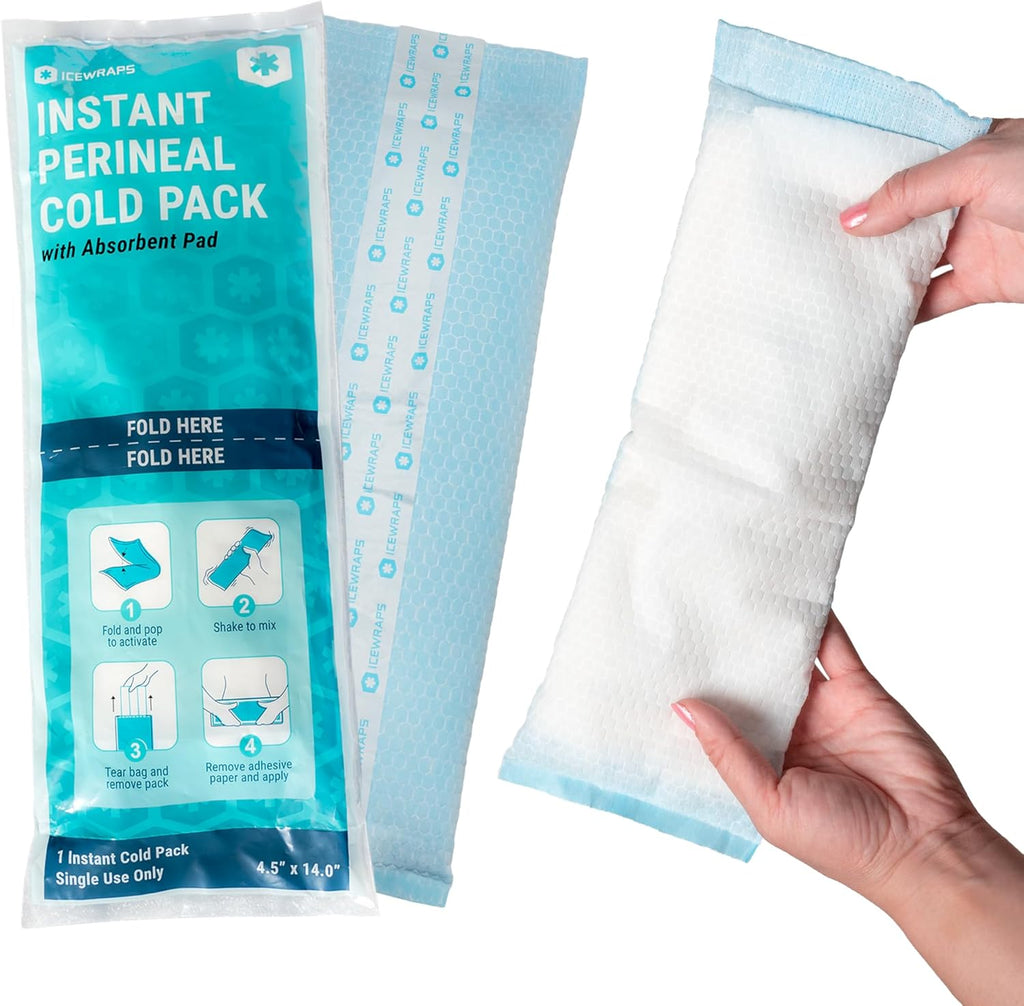 ICEWRAPS Postpartum Cold Pads Instant Relief 12 Pack