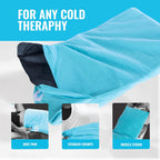 ICEWRAPS Ice Pack Fabric Cover 10x14 Reusable Sleeve