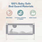 Motherly Haven Bed Rail for Toddlers Queen Size Adjustable