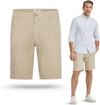 MCGREGOR Men Golf Shorts Cotton Chino Lightweight Beige Size 33
