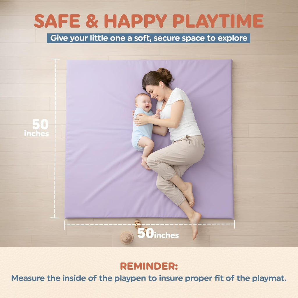 Motherly Haven Play Mat Cover 50x50 Waterproof Replacement