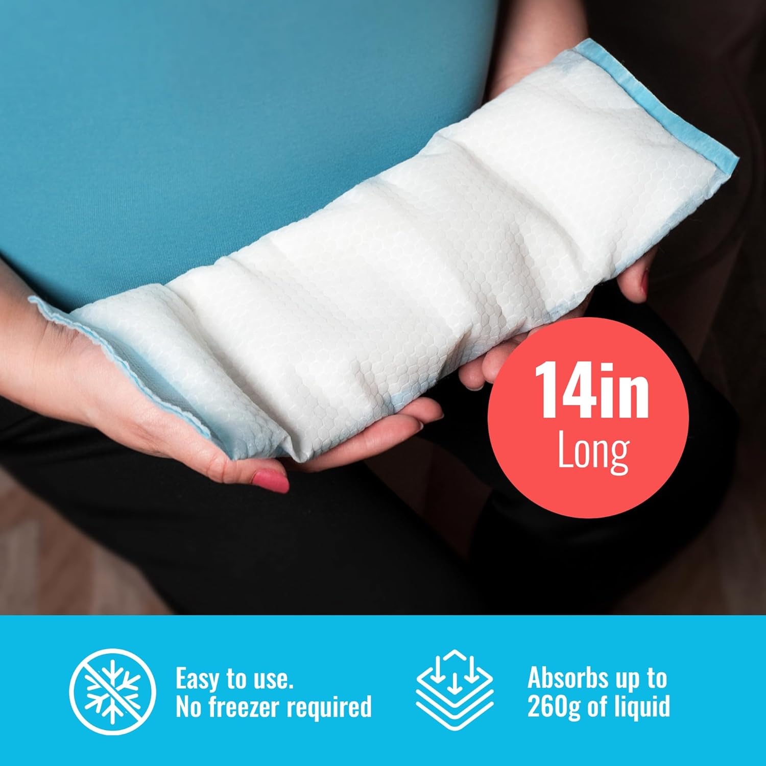 ICEWRAPS Postpartum Cold Pads Instant Relief 12 Pack
