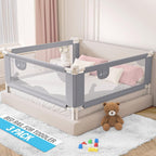 Motherly Haven Bed Rail for Toddlers Queen Size Adjustable
