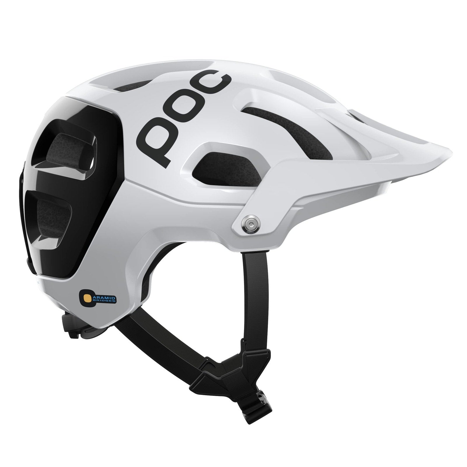 POC Tectal Race MIPS Bike Helmet White/Black Size S