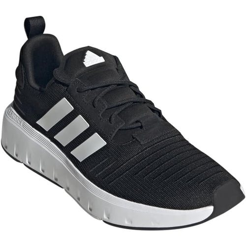 Adidas Men Swift Run23 Sneakers Black/White Lightweight Size 13