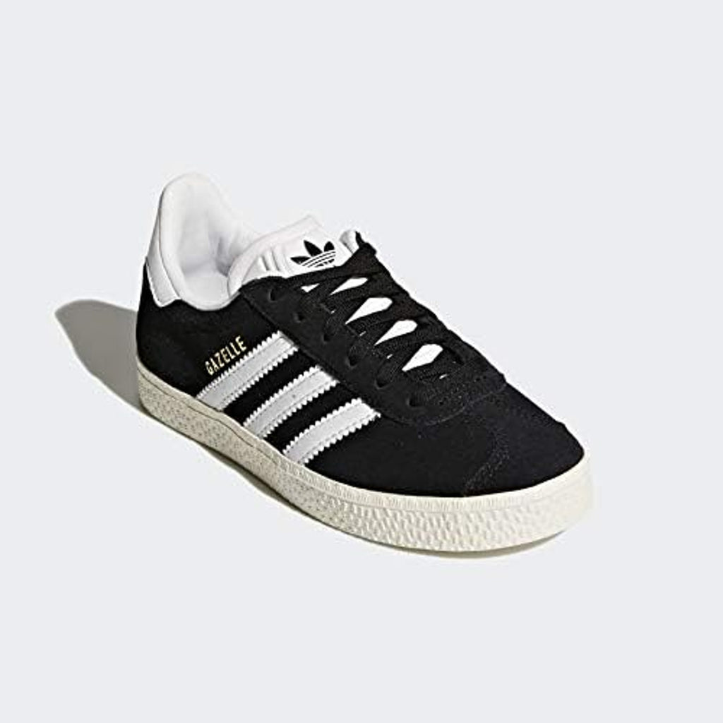 Adidas Originals Gazelle Black/White/Gold Big Kid