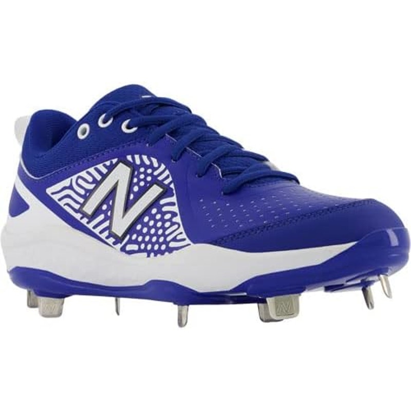 New Balance Women Metal Softball Shoe Royal/White Size 9.5
