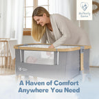 Motherly Haven Baby Bassinet Bedside Sleeper Adjustable 7 Height