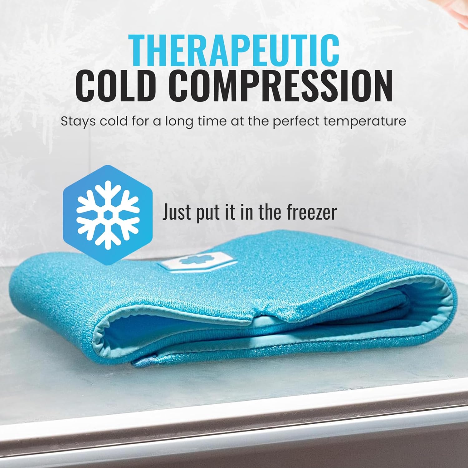 ICEWRAPS Migraine Relief Cap Cold Therapy Head Wrap