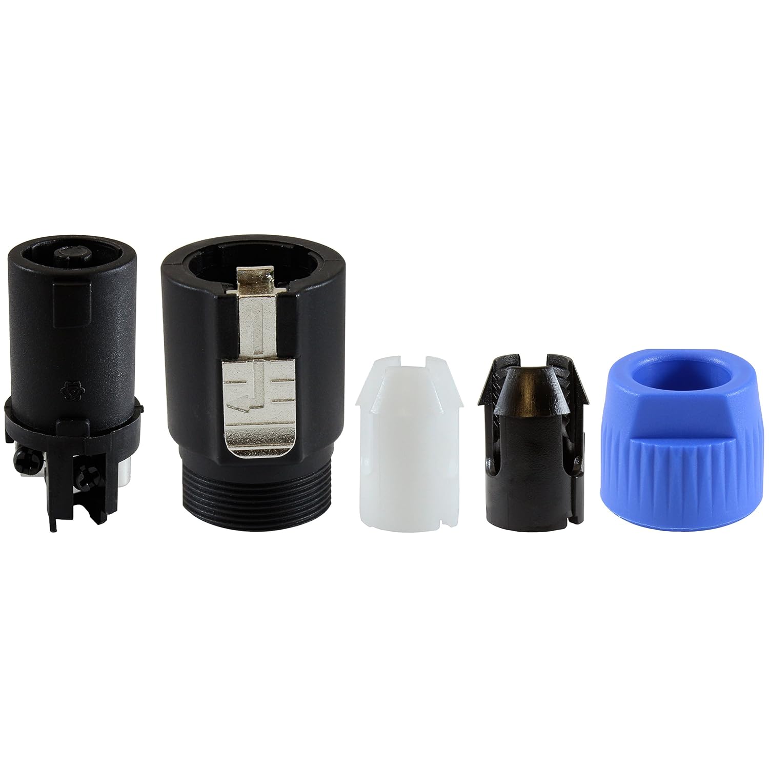 GLS Audio Speakon Speaker Plug 4 Pole Twist Lock Pack of 4