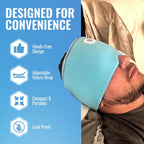ICEWRAPS Migraine Relief Cap Cold Therapy Head Wrap